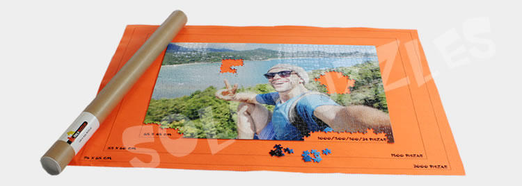 Guarda tus puzzles facilmente con nuestra tela enrollable