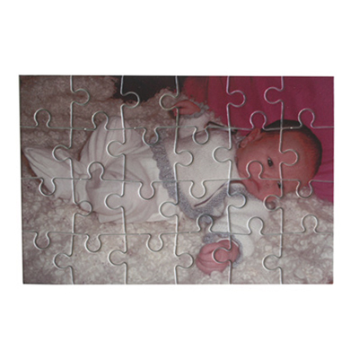 Detalle de Puzzle invitación boda de 24 piezas