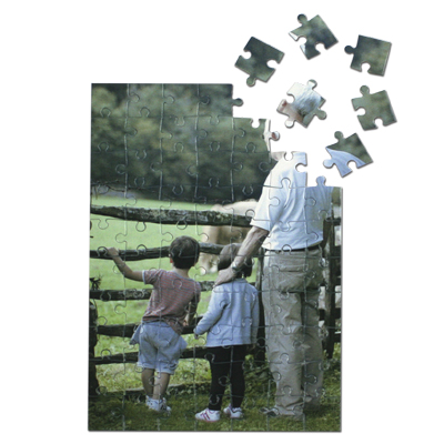 Detalle de Puzzle con foto de 70 piezas
