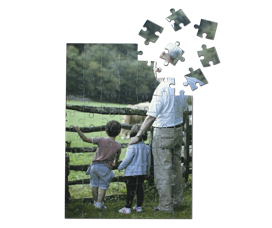 Detalle de Puzzle con foto de 70 piezas