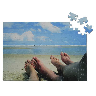Detalle de Puzzle personalizado de 100 piezas