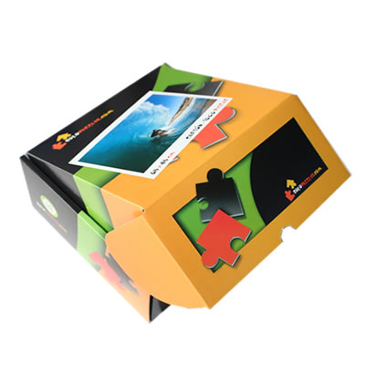 Detalle de la caja personalizada