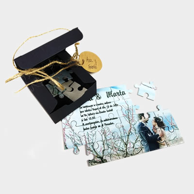 Detalle de la caja personalizada